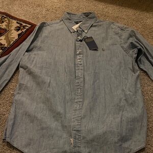 Men's Ralph Lauren Blue Denim Shirt